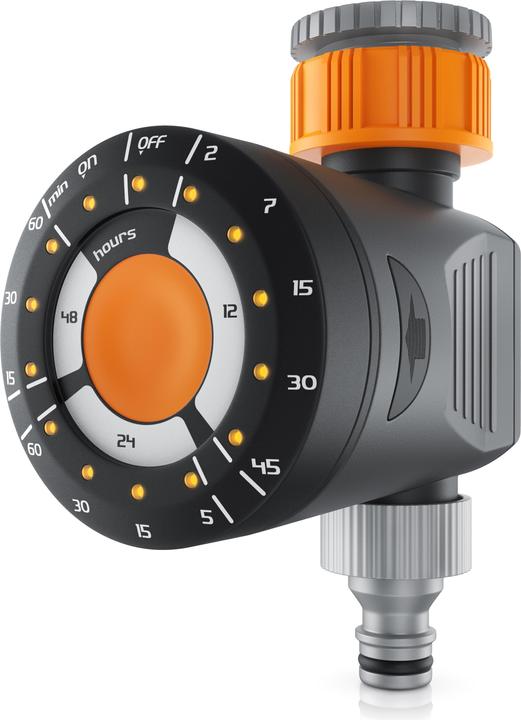 Image du produit Brandson Contrôle de l'irrigation, ordinateur d'irrigation électrique, minuterie, adaptateur 1/2" et (Ordinateur d'irrigation)