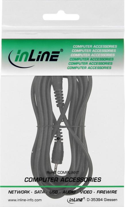 Produktbild InLine Klinke Kabel (3 m, 2.5mm)