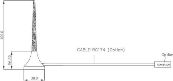 Immagine prodotto Varia Antenna GSM 3 dBi con base magnetica presa FME (GSM)
