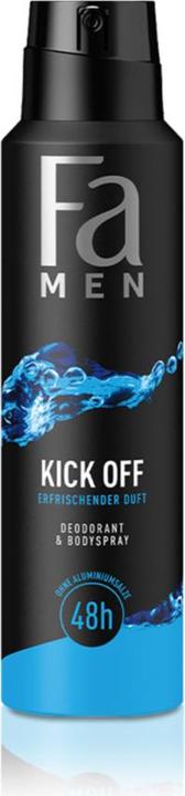Produktbild Fa Deo Spray Men Kick-Off 150 ml (Spray, 150 ml)