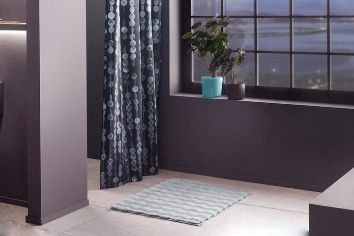 Actual product image Kleine Wolke Cloud bath rug 60 x 90 cm, turquoise (60 x 90 cm)