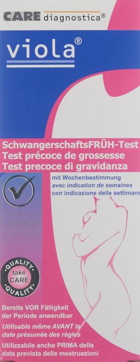 Immagine prodotto Viola Test di gravidanza precoce (1 x)
