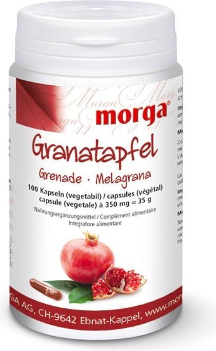 Produktbild Morga Granatapfel Vegicaps (100 Stück, Kapseln, 35 g)