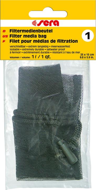 Actual product image Sera Filter media bag