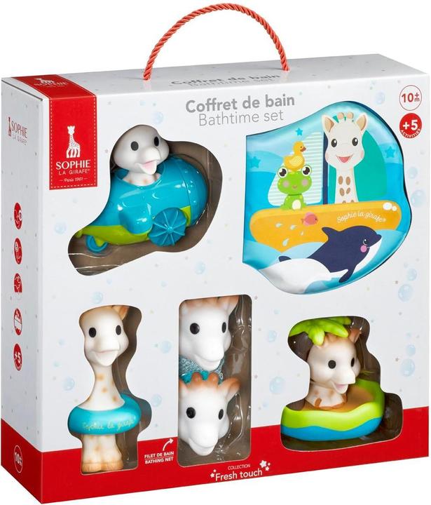 Produktbild Sophie la girafe Badespielzeug-Set Badekoffer