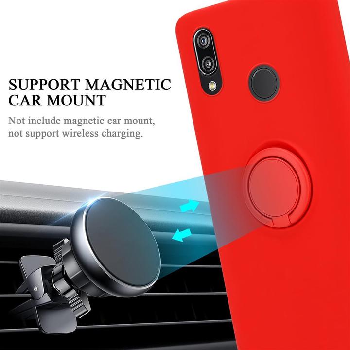 Actual product image Cadorabo TPU Liquid Ring Silicone Case Cover (Huawei Nova 3E)