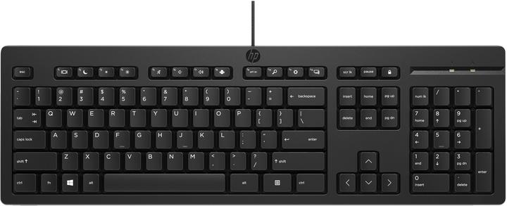 Actual product image HP 125 G2 USB WD KBD DE (DE, Cable)