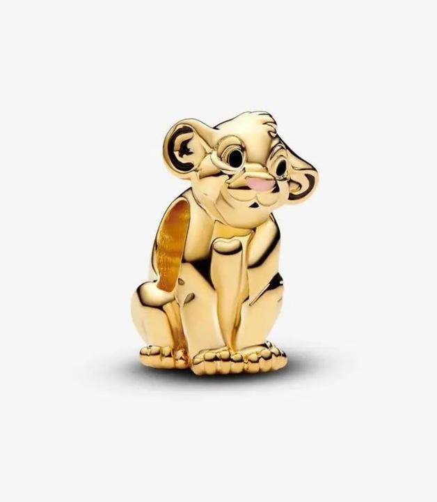 Image du produit Pandora Disney Le Roi Lion Simba Charm (Émail, Alliage métallique plaqué or)