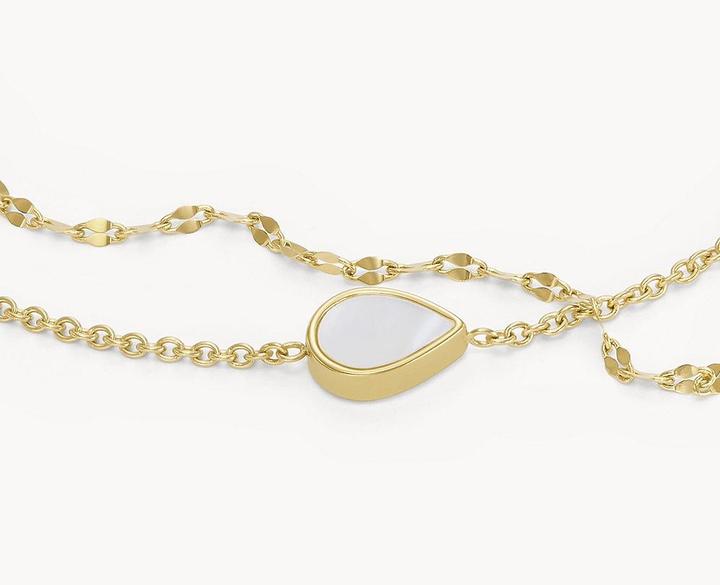 Image du produit Fossil Bracelet de bijoux (19 cm, Acier inoxydable)
