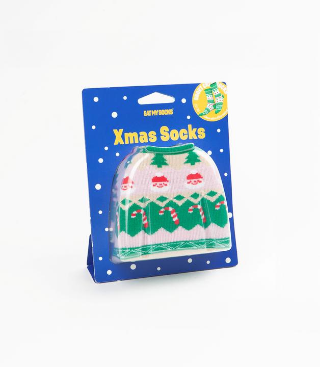 Immagine prodotto Eat My Socks EMS, Calzini, Adulto, Trend, Maglia di Natale (Taglia unica)