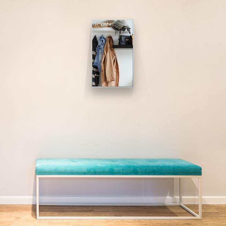 Image du produit Relaxdays Armoire de Toilette avec Miroir SDB (40.5 x 12.5 x 56 cm)