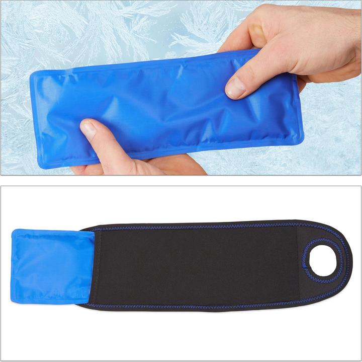Immagine prodotto Relaxdays Polsiera Termica in Gel, Dolori Articolari