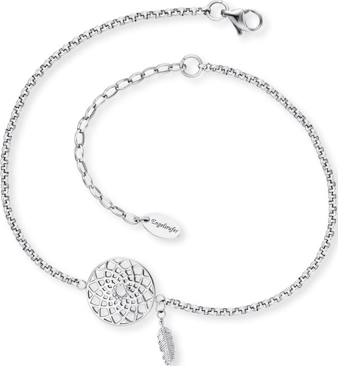 Actual product image Engelsrufer Dream catcher anklet (Stainless steel, 27 cm)