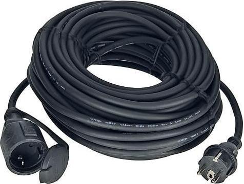 EGB Rallonge caoutchouc H07RNF 3G1,5 noir 25m (25 m)