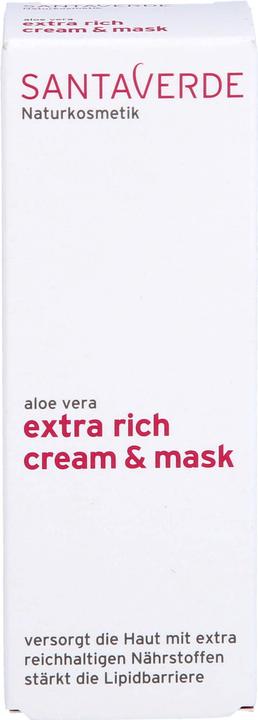 Produktbild SantaVerde Aloe Vera Extra Rich Cream Mask (30 ml)