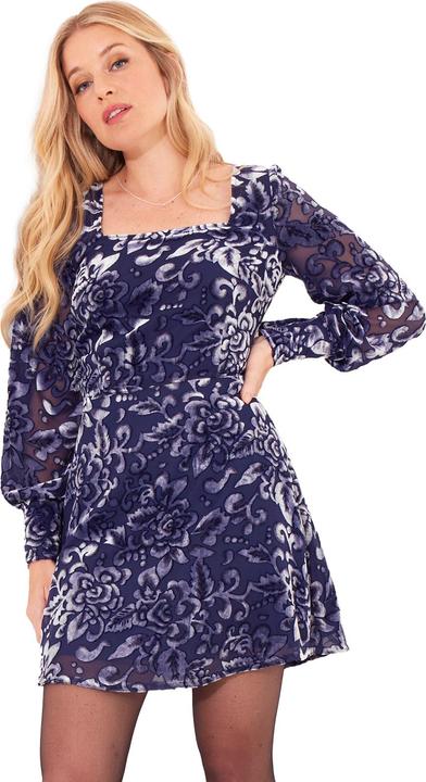 Produktbild Joe Browns Floral Devoré Voluminous Sleeve Mini Dress (40)