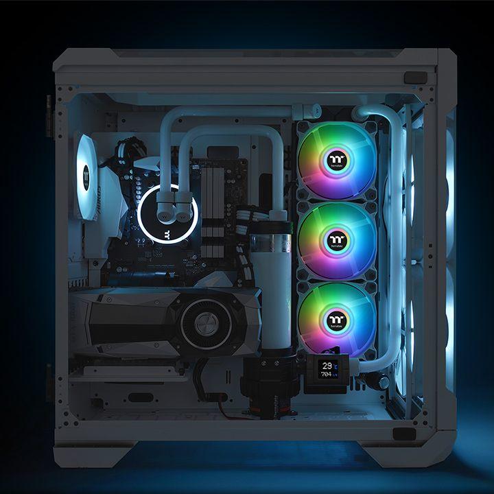 Immagine prodotto Thermaltake Pure Duo 12 ARGB White (120 mm, 2 x)