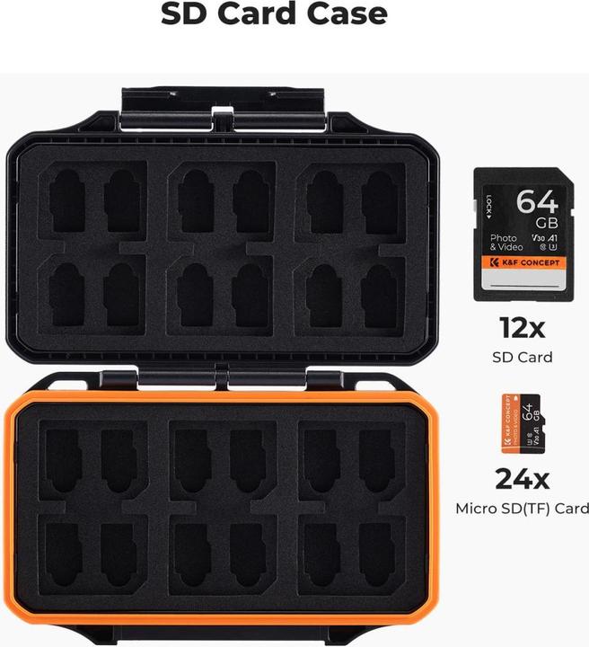 Produktbild K&F Concept Memory Card Case KF31.106 (Speicherkartenhülle)