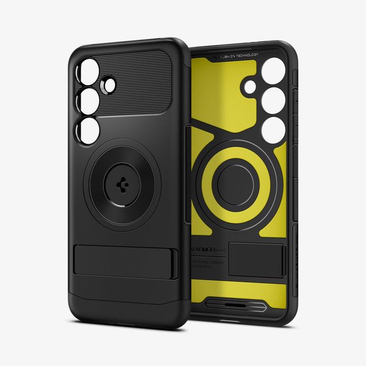 Produktbild Spigen Slim Armor MagSafe Sam S24 S921 czarny/black ACS07203 (Samsung Galaxy S24)
