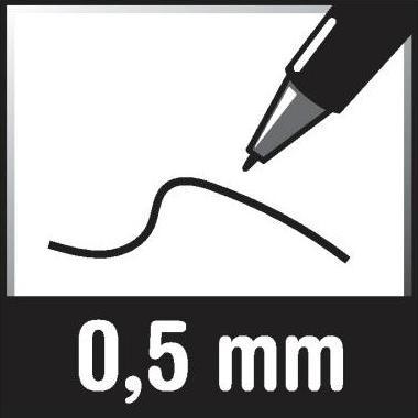 Immagine prodotto Staedtler Matita meccanica triplus® micro 774 Spessore della mina: 0,5 mm Designazione della durezza: B (0.50 mm, HB, 1 x)