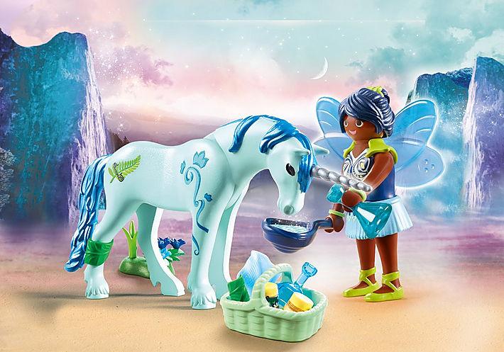 Immagine prodotto Playmobil Unicorno con fata guaritrice (70656)