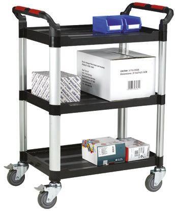 Produktbild Rs Pro Transportwagen Kunststoff 3 Böden (150 kg)