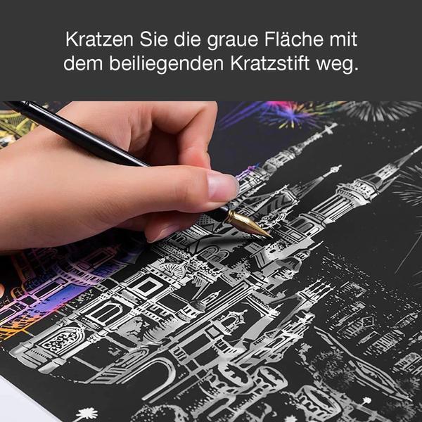 Produktbild Figured'Art Kratzbild – New York