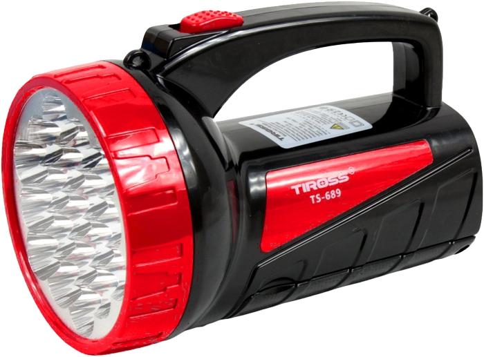 Tiross LATARKA ŁADOWALNA 19 + 18 LED 230W TS-689