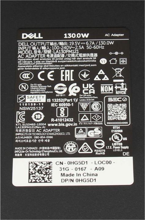 Produktbild Dell Da130pe1-00 (130 W)