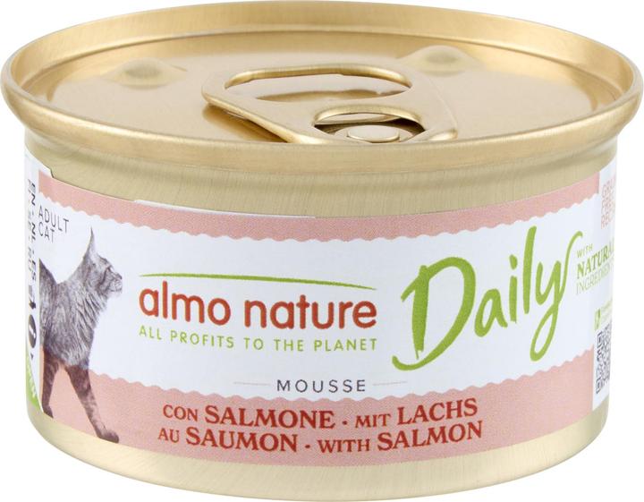 Produktbild Almo Nature Daily Adult Mousse Lachs (Adult, 1 Stk., 85 g)