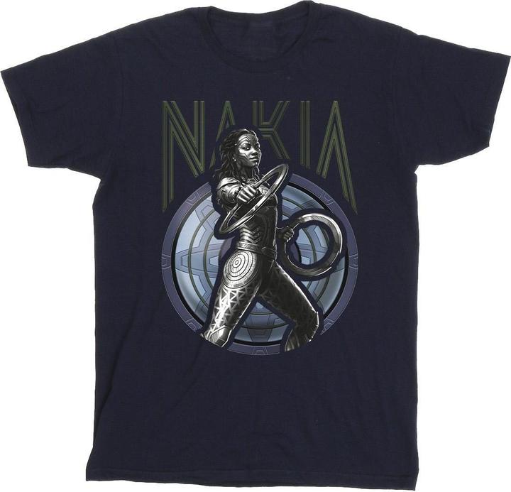 Image du produit - T-shirt WAKANDA FOREVER NAKIA SHIELD - Homme (XL)