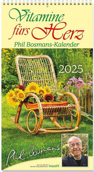 Produktbild Bosmans:Vitamine fürs Herz 2025 (Harter Einband, Deutsch)
