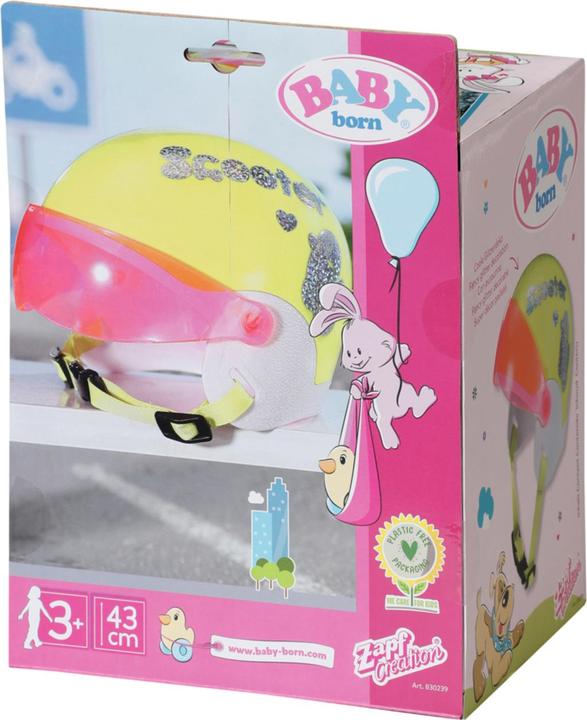 Produktbild Zapf Creation BABY born City Scooterhelm, 43cm