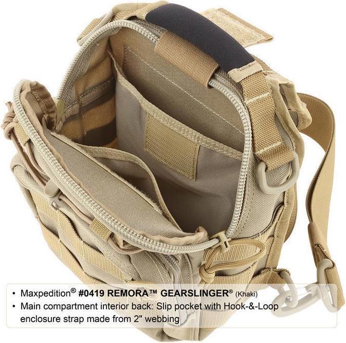 Actual product image Maxpedition Remora Gearslinger 5.2L