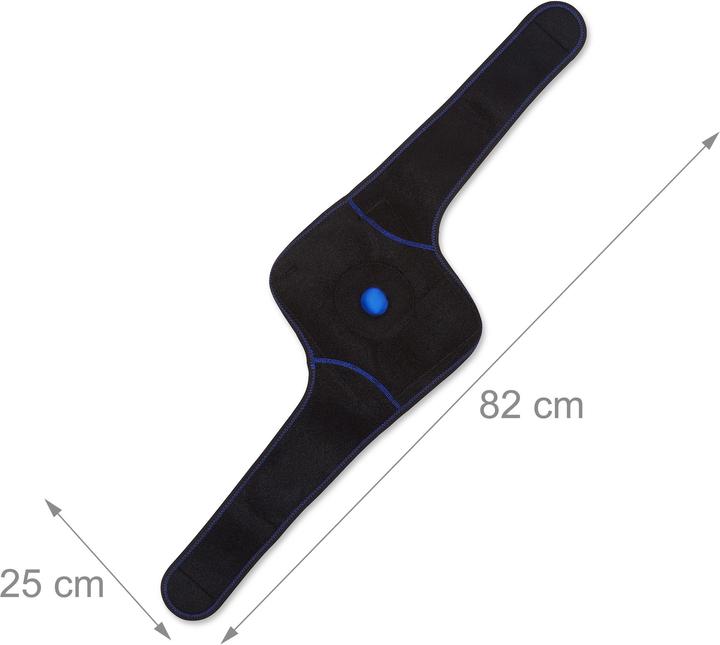 Actual product image Relaxdays Cooling Pad Knee, Bandage With Fastener