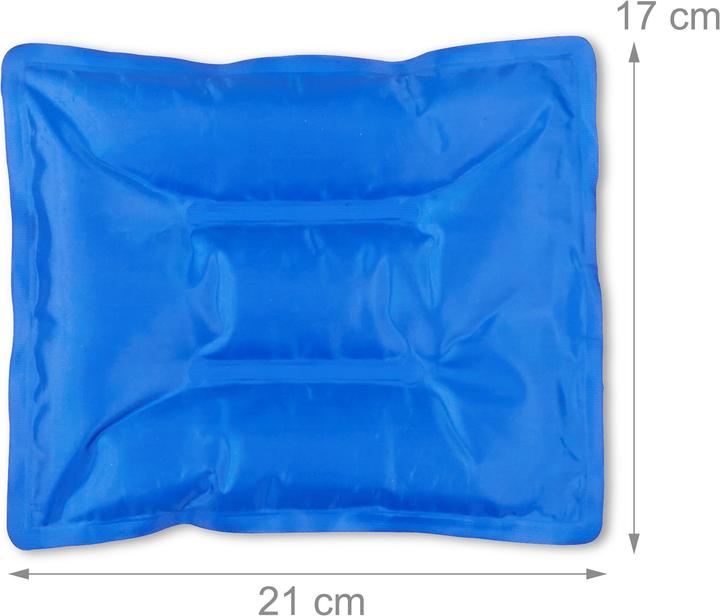 Actual product image Relaxdays Cooling Pad Knee, Bandage With Fastener