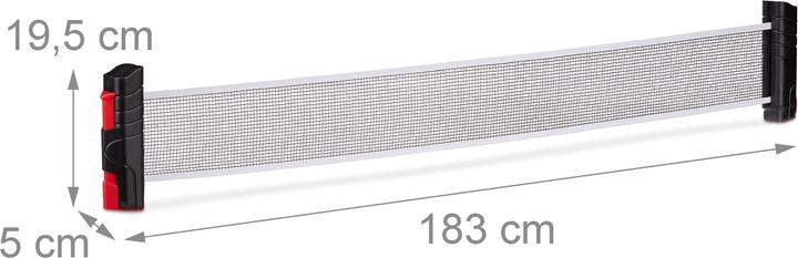 Actual product image Relaxdays Tischtennisnetz