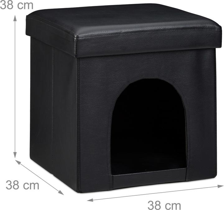 Immagine prodotto Relaxdays Cuccia per cani e gatti pouf sgabello