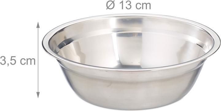 Image du produit Relaxdays Gamelle chiots, en fonte de fer (0.20 l)