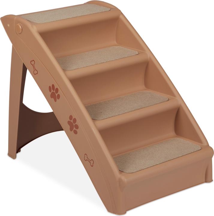 Relaxdays Hundetreppe (Hund, Faltbar)