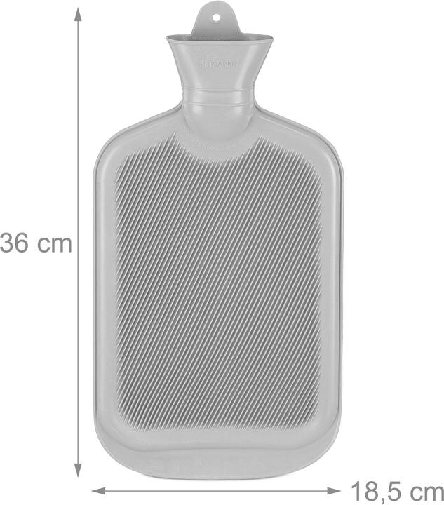Actual product image Relaxdays Hot water bottle (2 l)