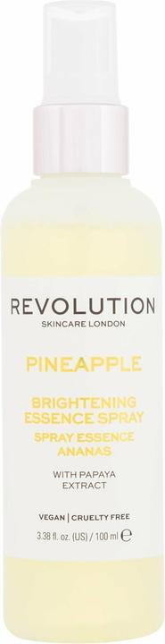 Revolution Skincare Spray all'essenza illuminante all'ananas (100 ml, Spray viso)