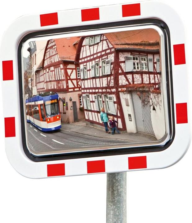 Image du produit Moravia Miroir de circulation avec support (450 x 600 mm)