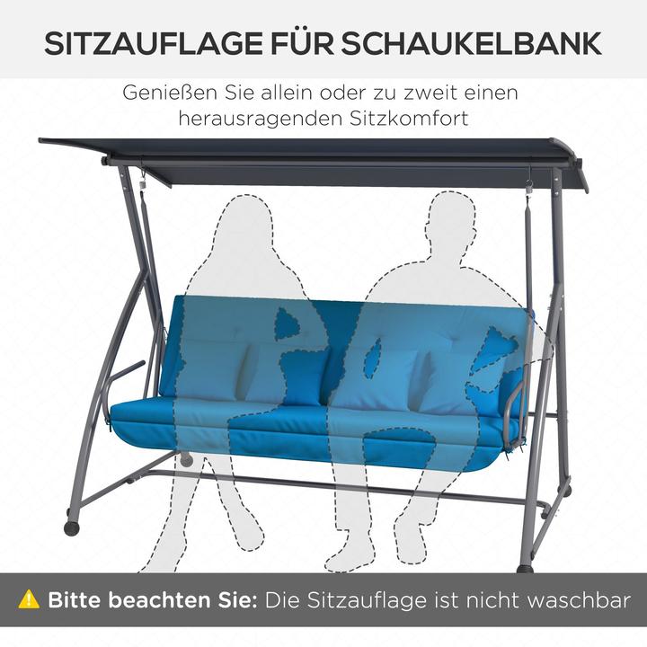 Actual product image Jamb Hollywoodschaukel (170 x 100 x 8 cm)
