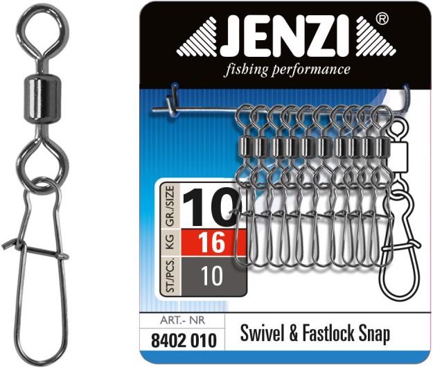 Produktbild Jenzi Sicherheits-Tönnchen Karabiner Wirbel