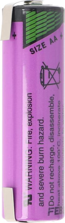 Actual product image Tadiran Batterie SL-760/T mit Lötfahnen in U-Form (1 pcs., AA, 2200 mAh)