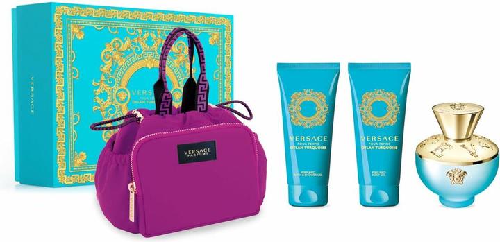 Versace Dylan Turquoise pour Femme Christmas 2023 Eau de Toilette 100 / Body Smoother / BL (Eau de Toilette, 100 ml)