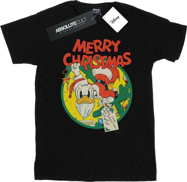 Produktbild Disney Donald Duck Merry Christmas TShirt (3XL)