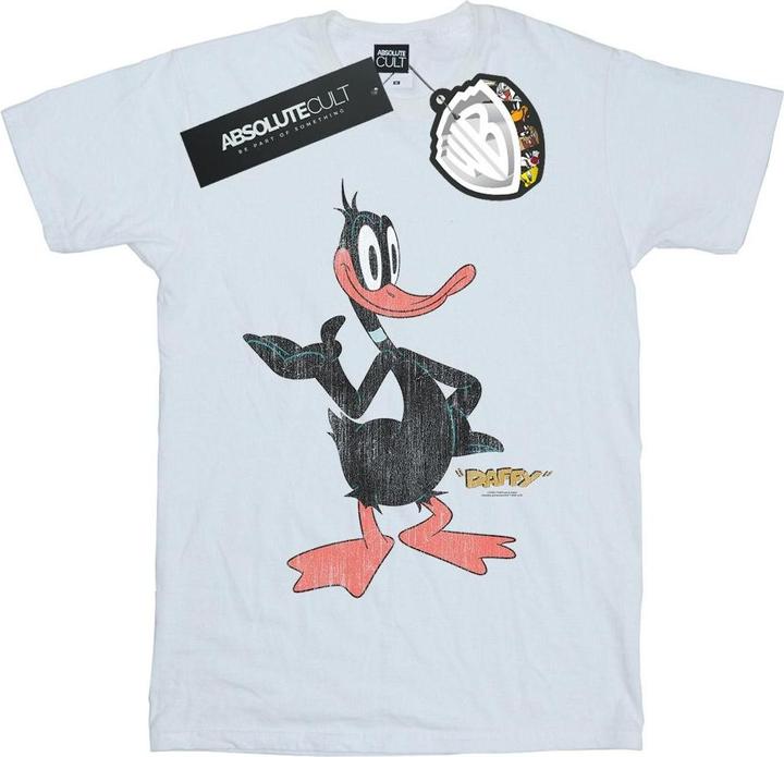 Produktbild Looney Tunes Daffy Duck Distressed TShirt (M)