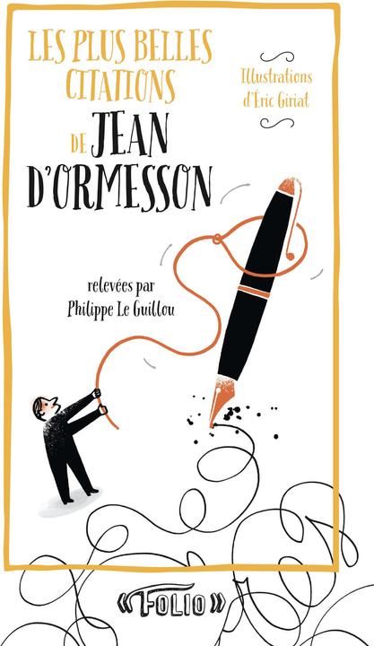Immagine prodotto Les plus belles citations de Jean d'Ormesson (Francese, Jean d'Ormesson, 2019)